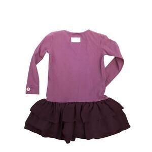 Persnickety Purple Ruffle Dress Size 4